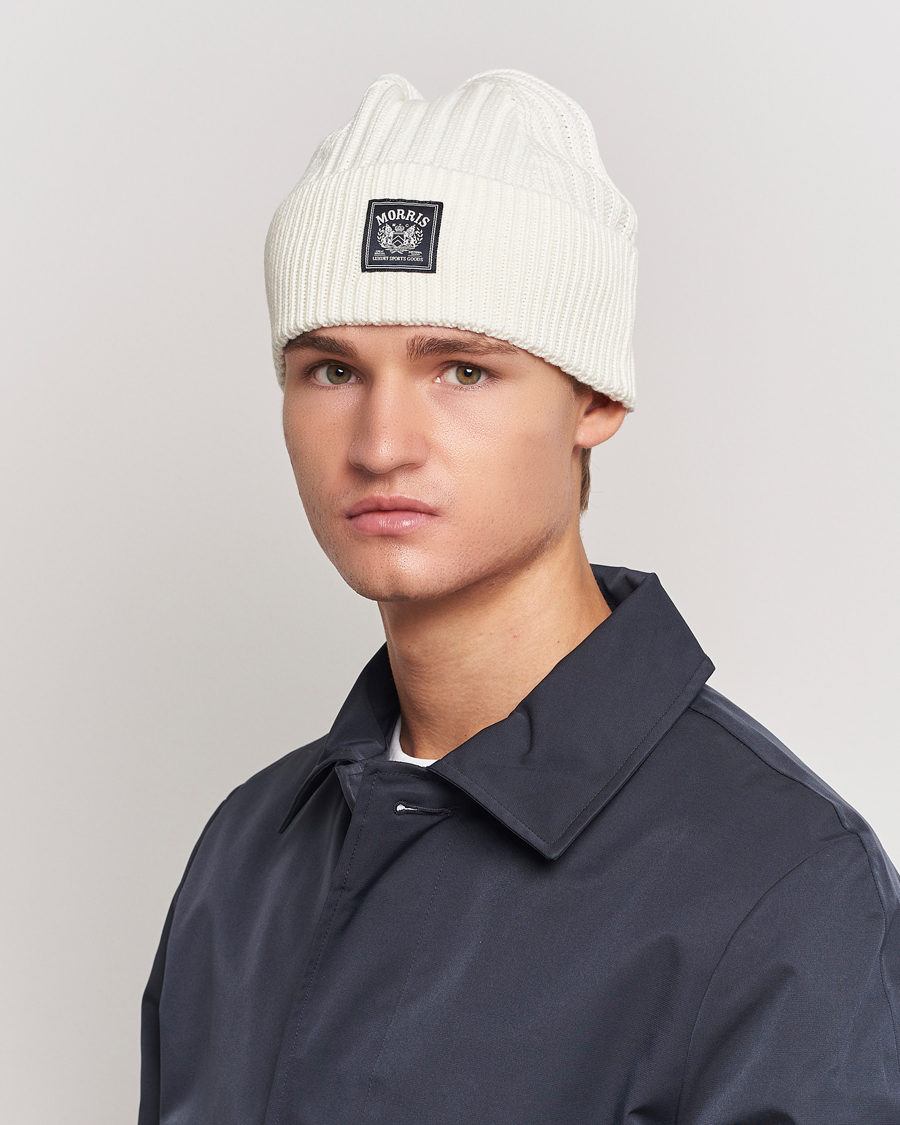 Herr | Morris Colton Beanie Off White | Morris | Colton Beanie Off White