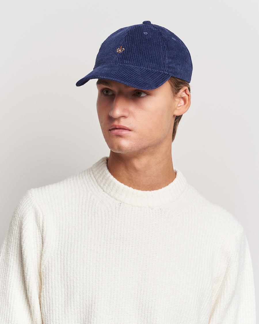 Herr | Morris Lily Corduroy Cap Navy | Morris | Lily Corduroy Cap Navy
