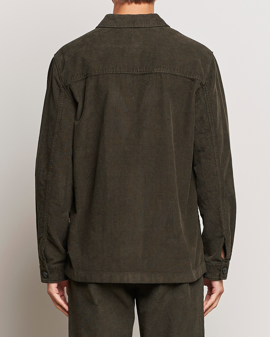Herr | Kavajer | Sunspel | Cord Twin Pocket Jacket Coffee