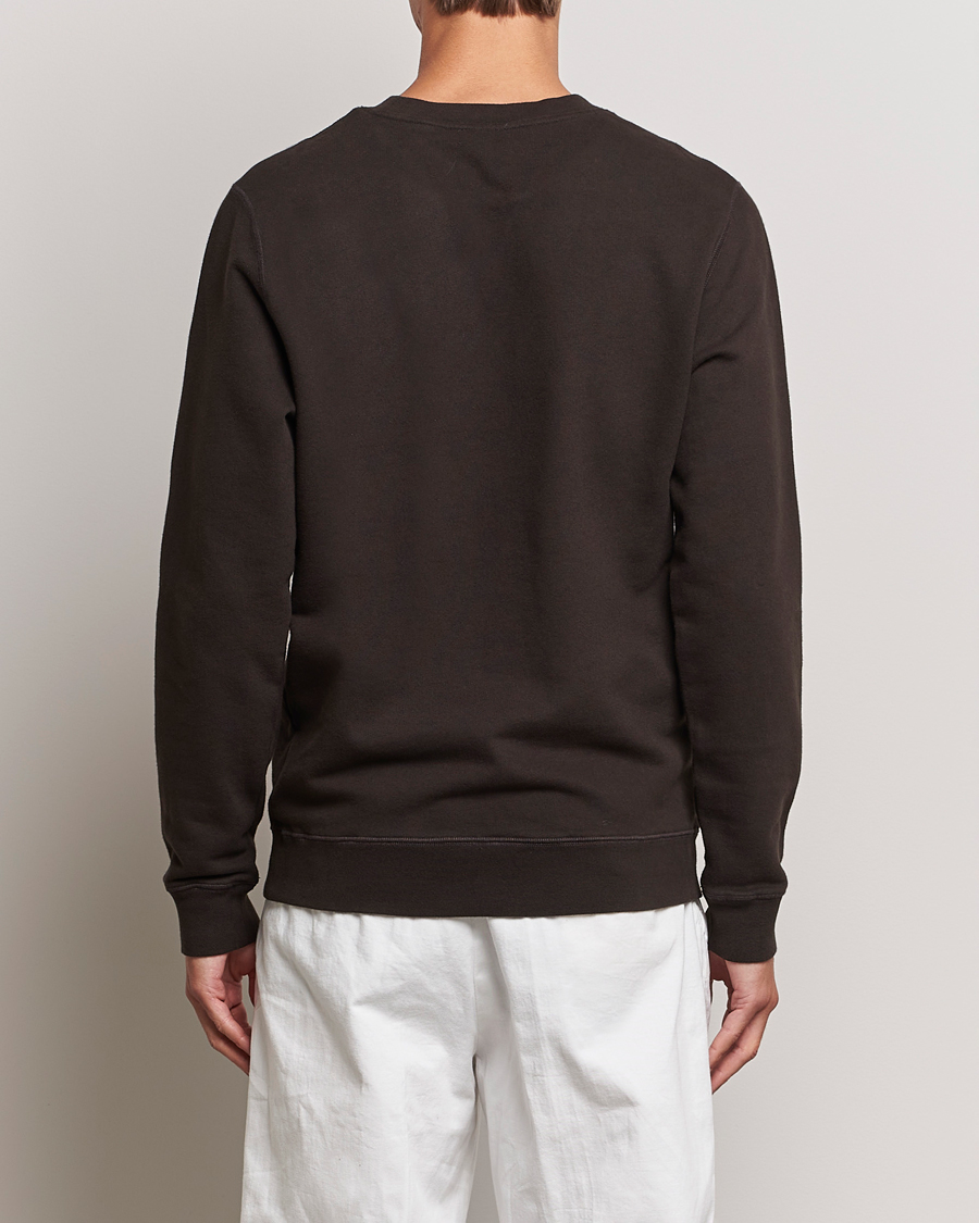 Herr | Tröjor | Sunspel | Loopback Sweatshirt Coffee