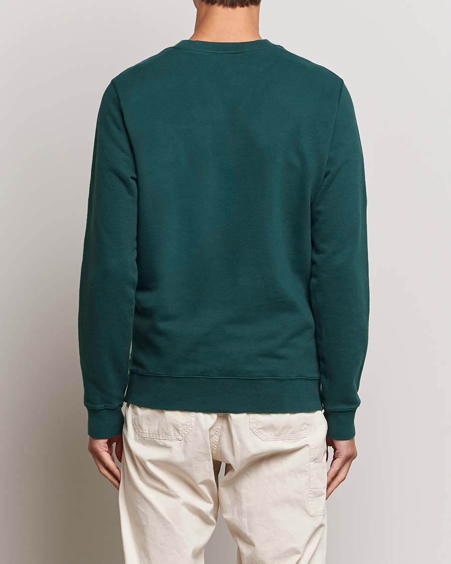 Herr | Tröjor | Sunspel | Loopback Sweatshirt Peacock