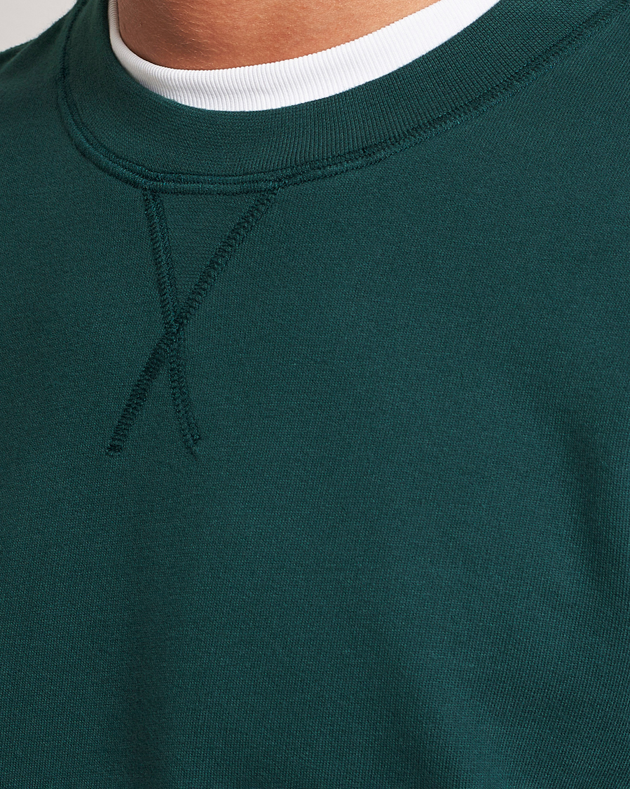 Herr | Tröjor | Sunspel | Loopback Sweatshirt Peacock