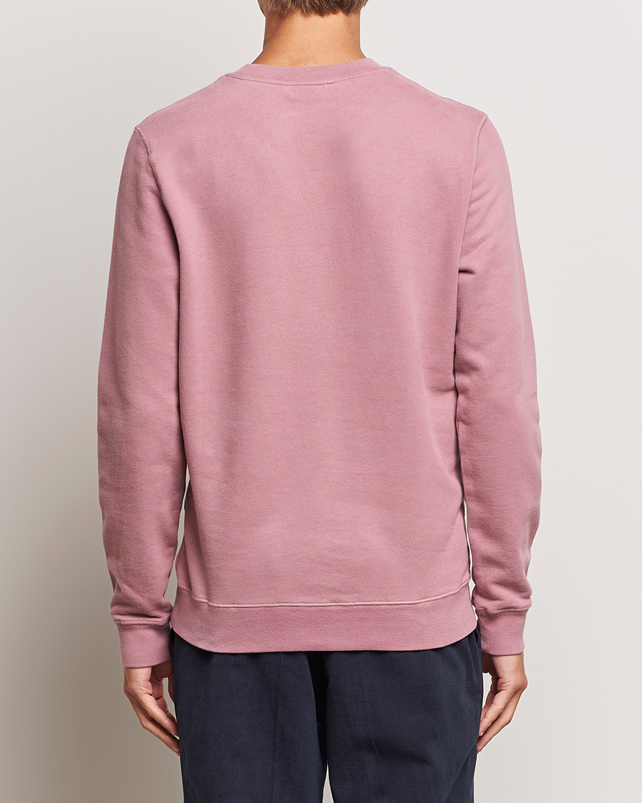 Herr | Tröjor | Sunspel | Loopback Sweatshirt Vintage Pink