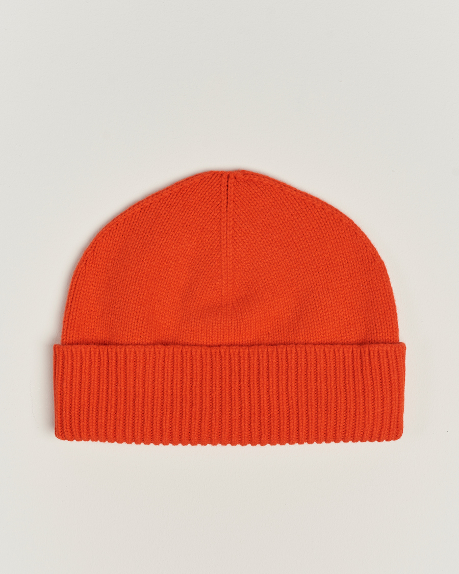 Herr | Sunspel Lambswool Hat Magma | Sunspel | Lambswool Hat Magma