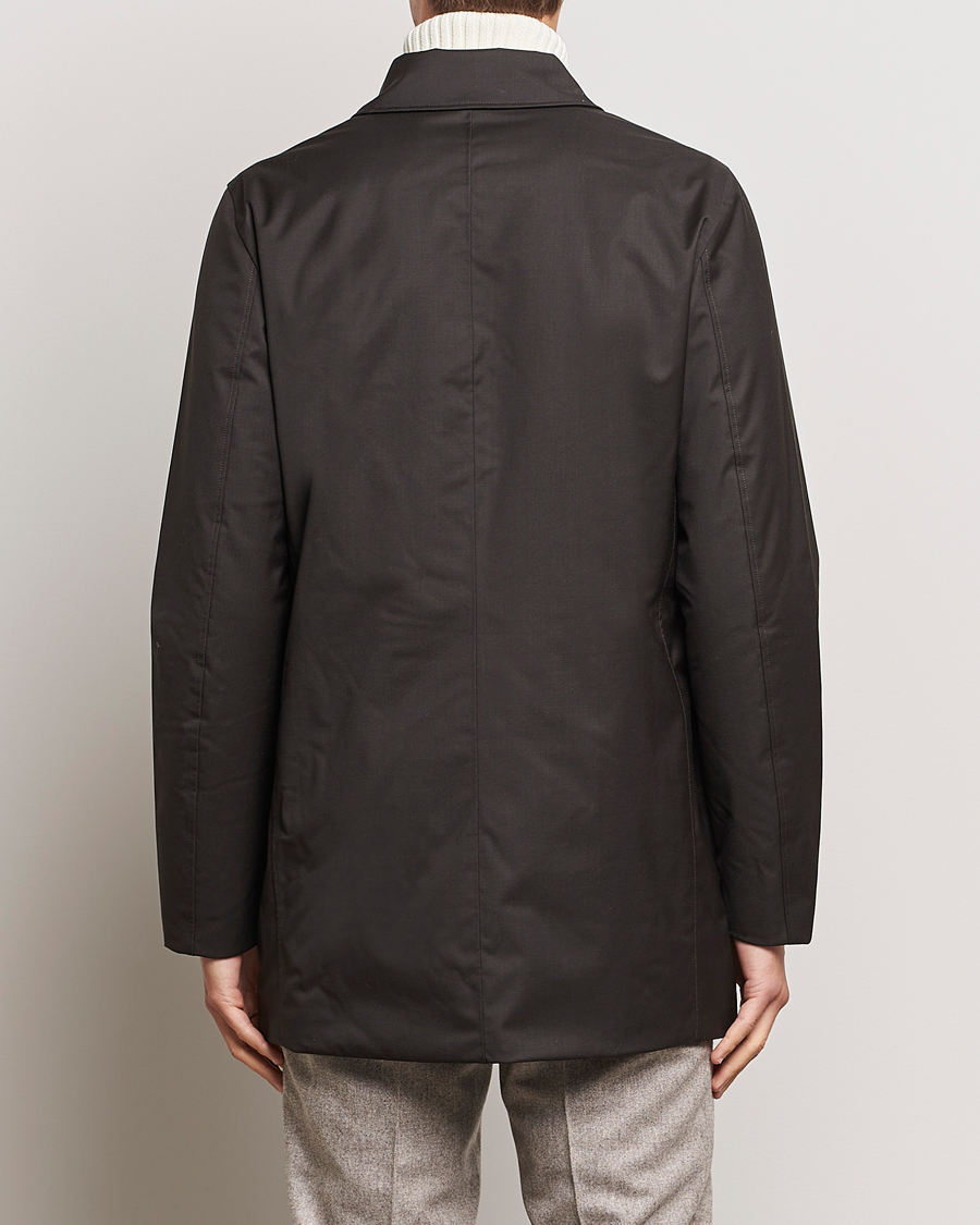 Herr | Jackor | UBR | Regulator Coat Savile Dark Brown Wool