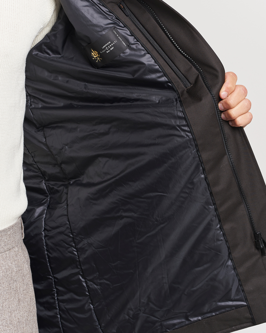 Herr | Jackor | UBR | Regulator Coat Savile Dark Brown Wool