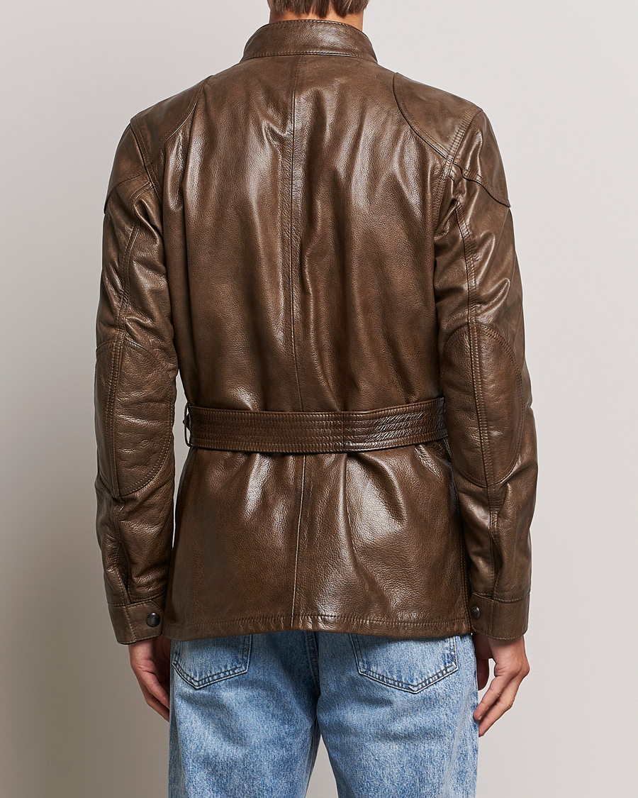 Herr | Jackor | Belstaff | Trailmaster Panther Leather Jacket Antique Bronze