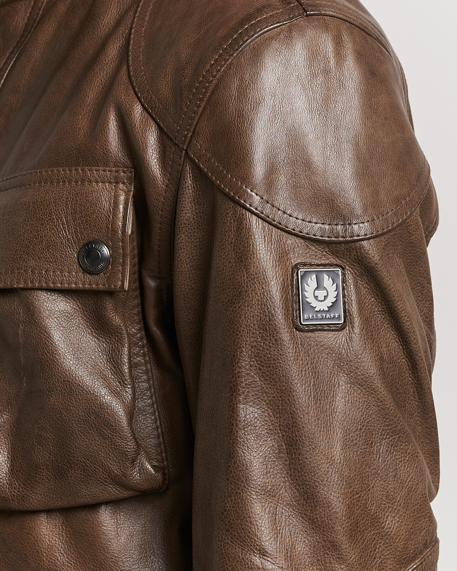 Herr | Jackor | Belstaff | Trailmaster Panther Leather Jacket Antique Bronze