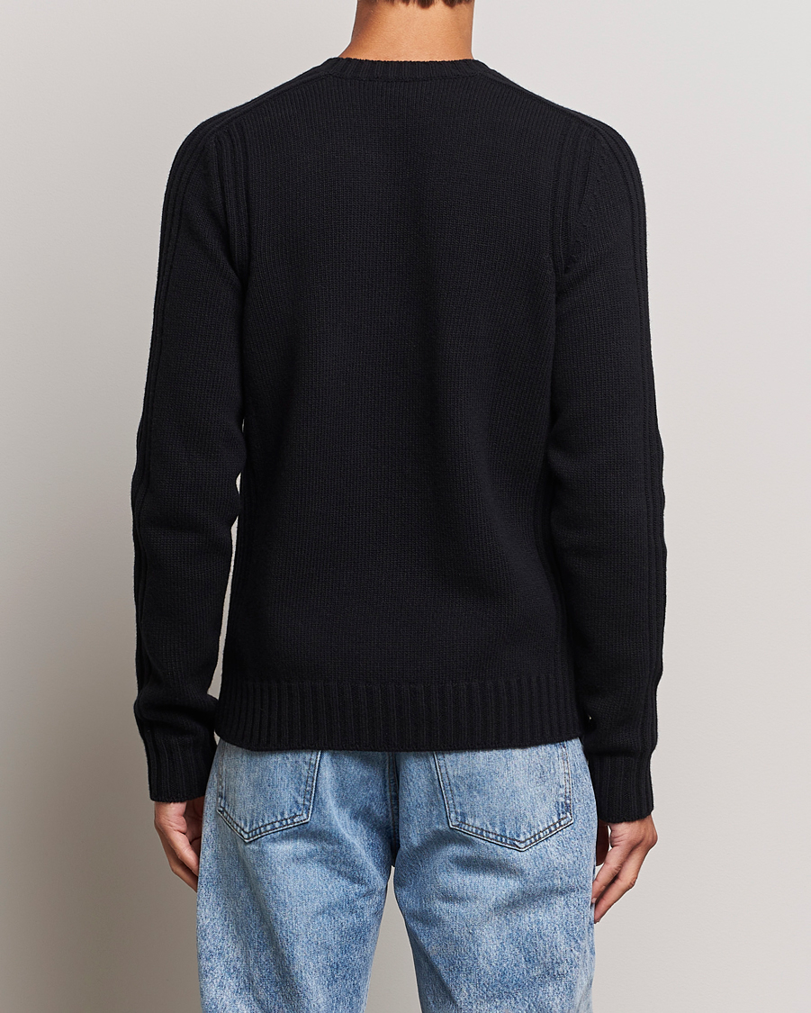Herr | Tröjor | Belstaff | Watch Wool Crewneck Black