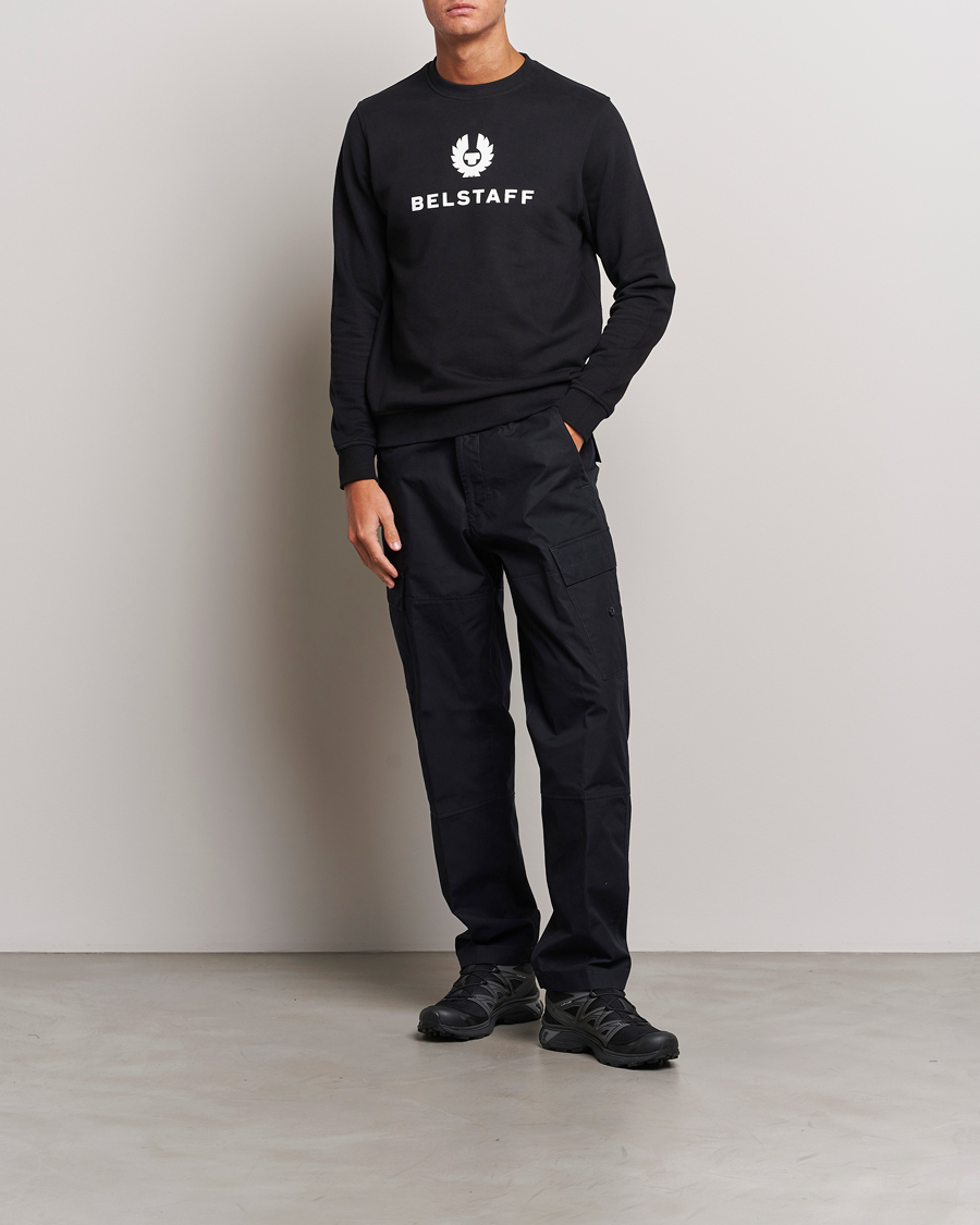 Herr | Tröjor | Belstaff | Signature Crewneck Black