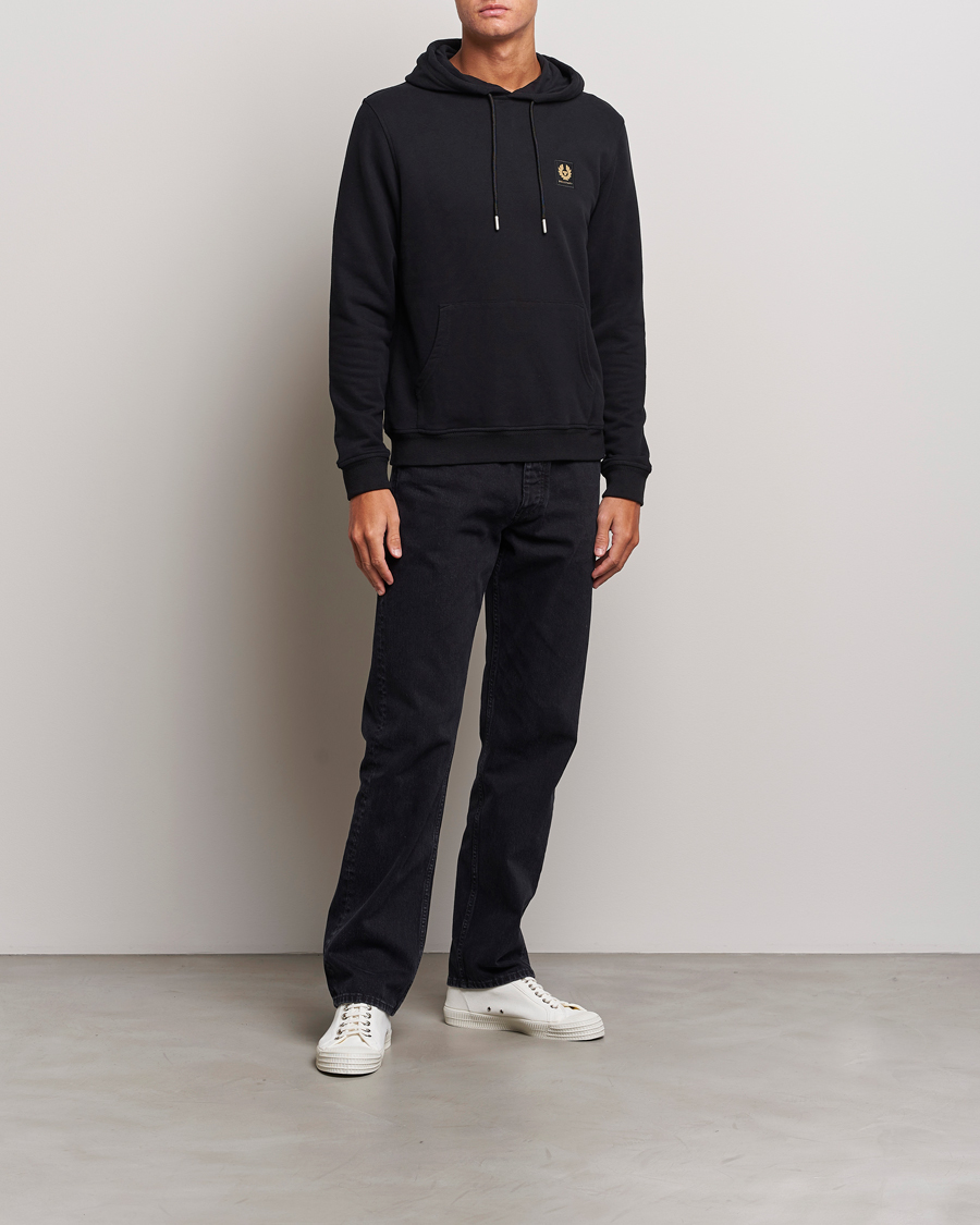 Herr | Tröjor | Belstaff | Signature Hoodie Black
