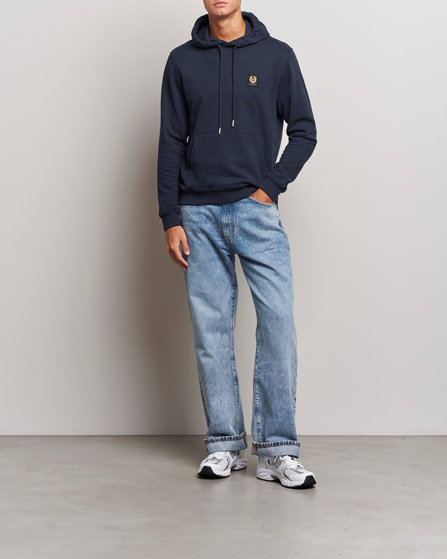 Herr | Tröjor | Belstaff | Signature Hoodie Dark Ink