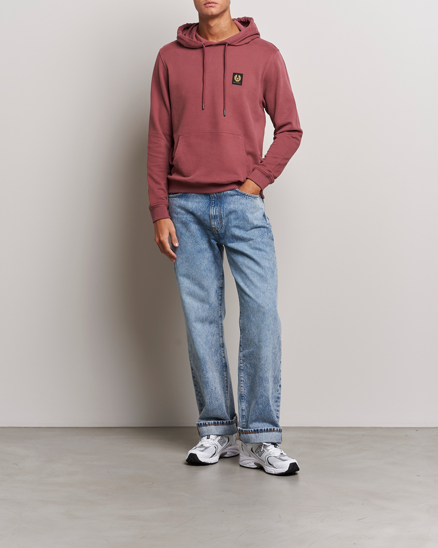 Herr | Tröjor | Belstaff | Signature Hoodie Mulberry