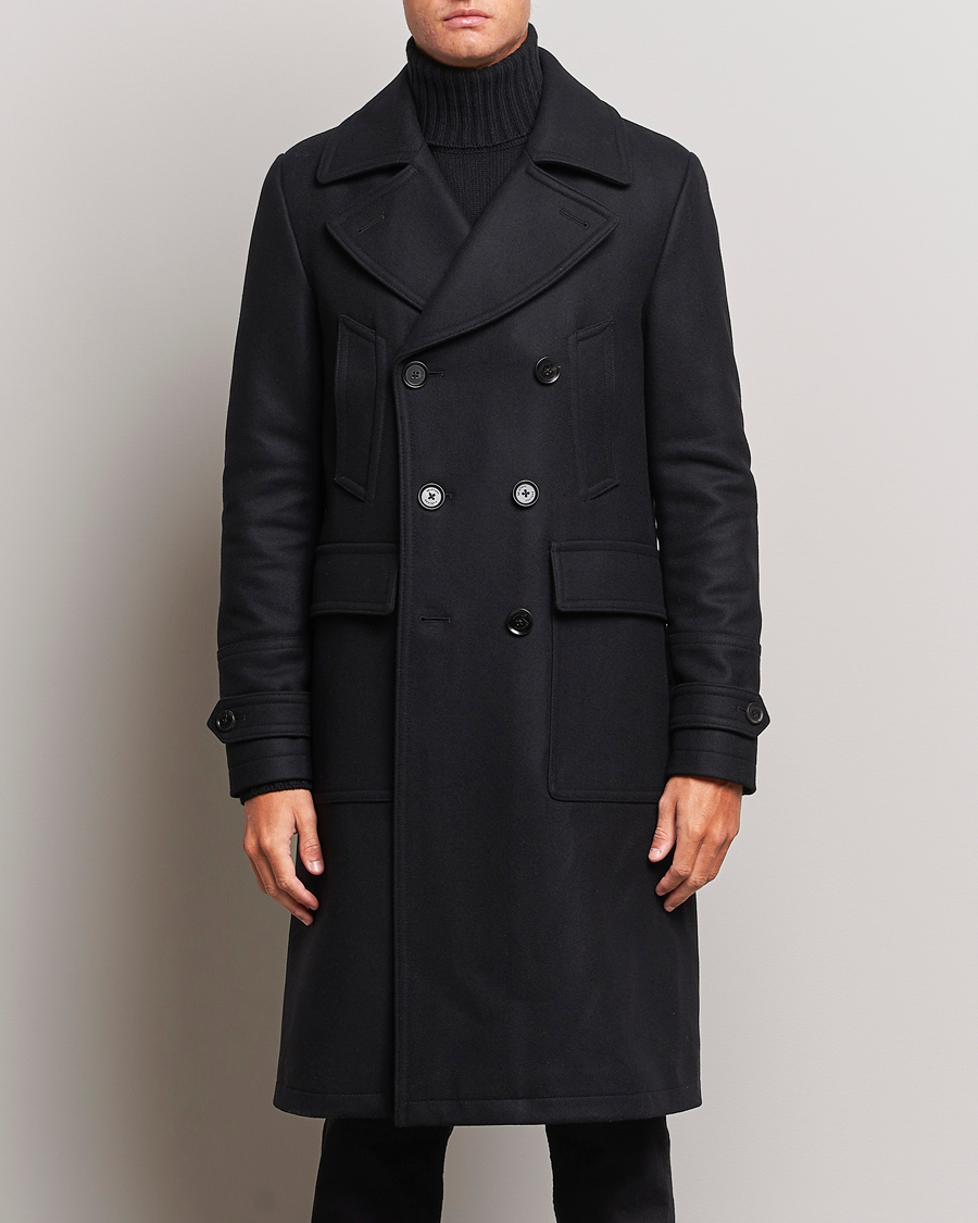 Herr | Belstaff | Belstaff | Milford Wool Coat Black