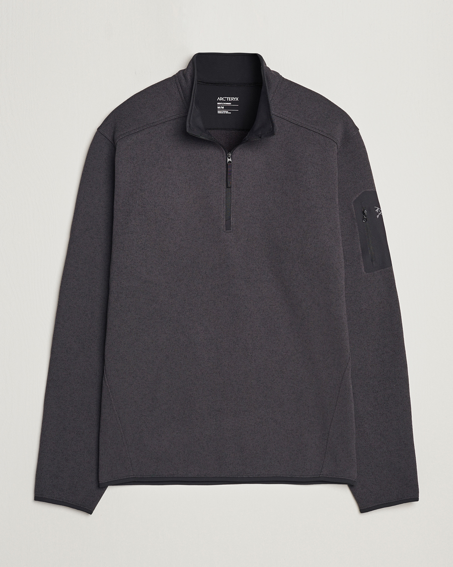 Herr | Tröjor | Arc'teryx | Covert Half-Zip Black Heather