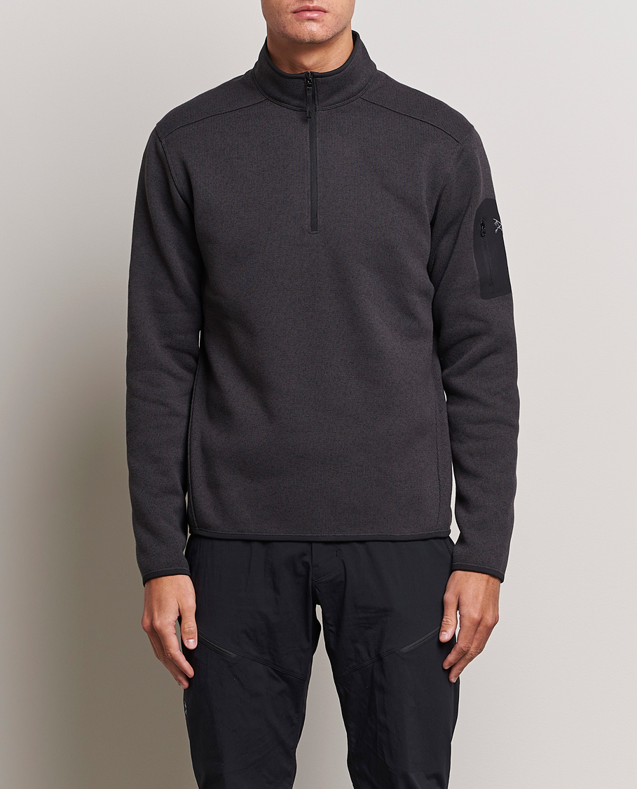 Herr | Half-zip | Arc\'teryx | Covert Half-Zip Black Heather