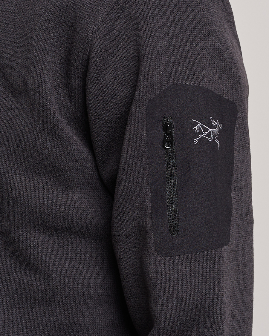 Herr | Tröjor | Arc'teryx | Covert Half-Zip Black Heather