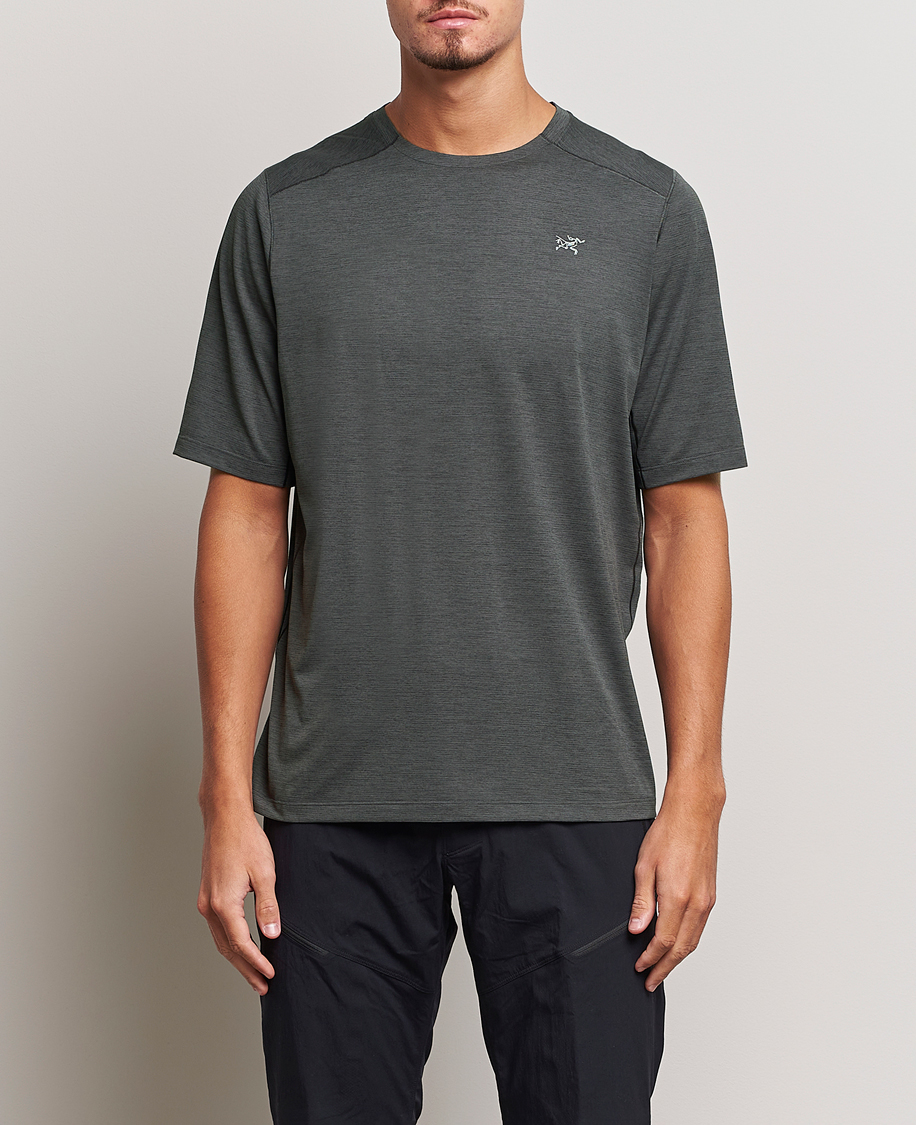 Herr |  | Arc'teryx | Cormac Crew Neck T-Shirt Black Heather