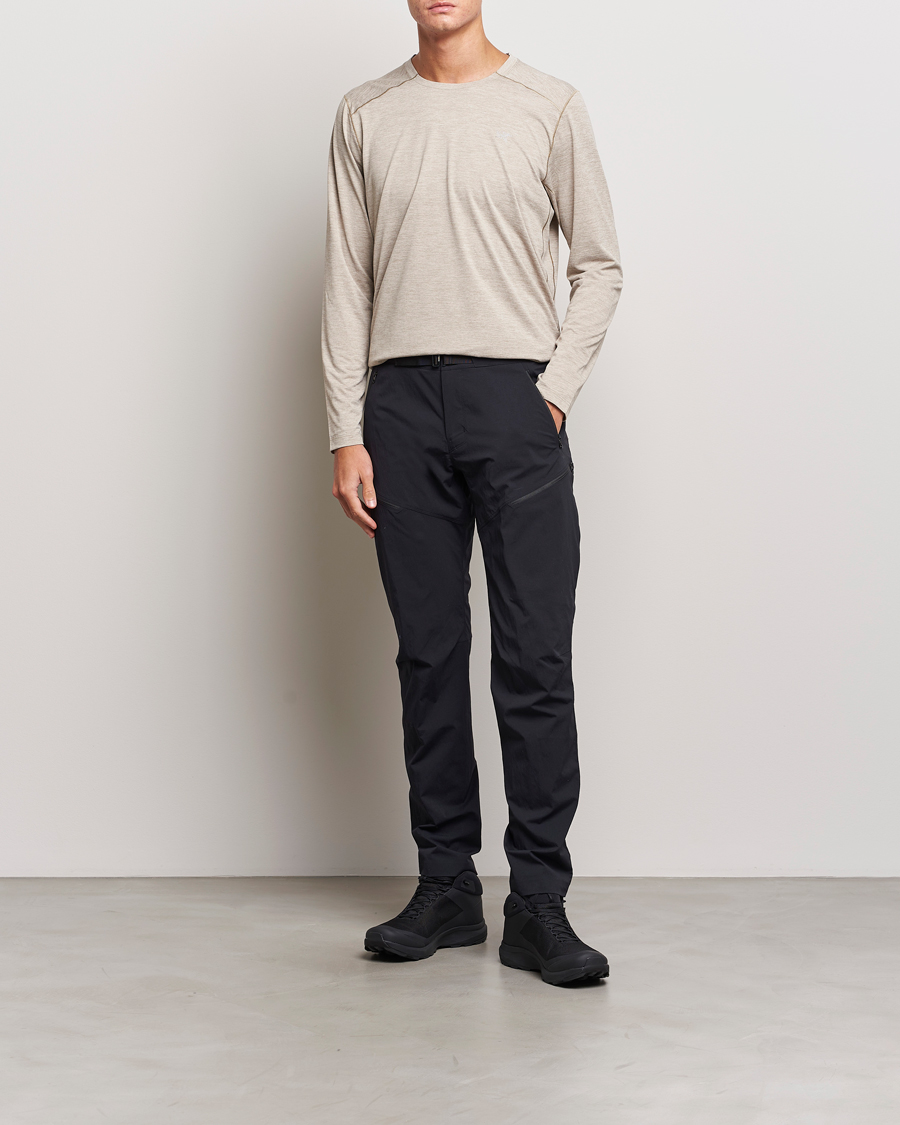 Herr | T-Shirts | Arc'teryx | Cormac Long Sleeve T-Shirt Smoke Bluff Heather
