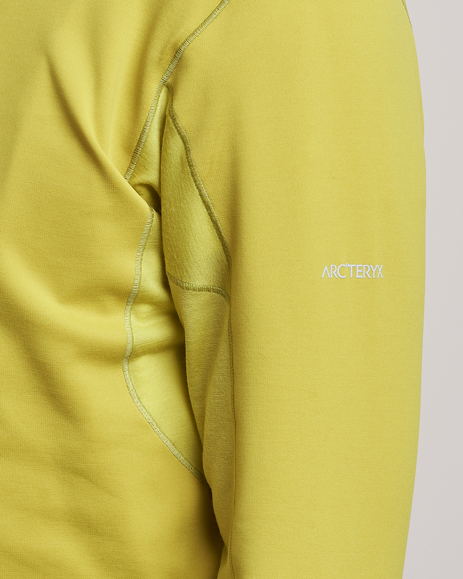 Herr | Tröjor | Arc'teryx | Rho Hybrid Half-Zip Lampyre Yellow