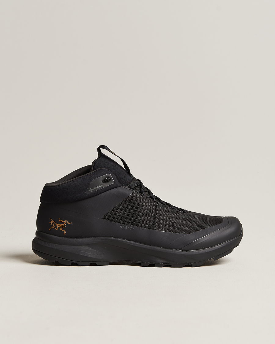 Herr | Arc'teryx Aerios FL Mid GoreTex Boots Black | Arc'teryx | Aerios FL Mid GoreTex Boots Black