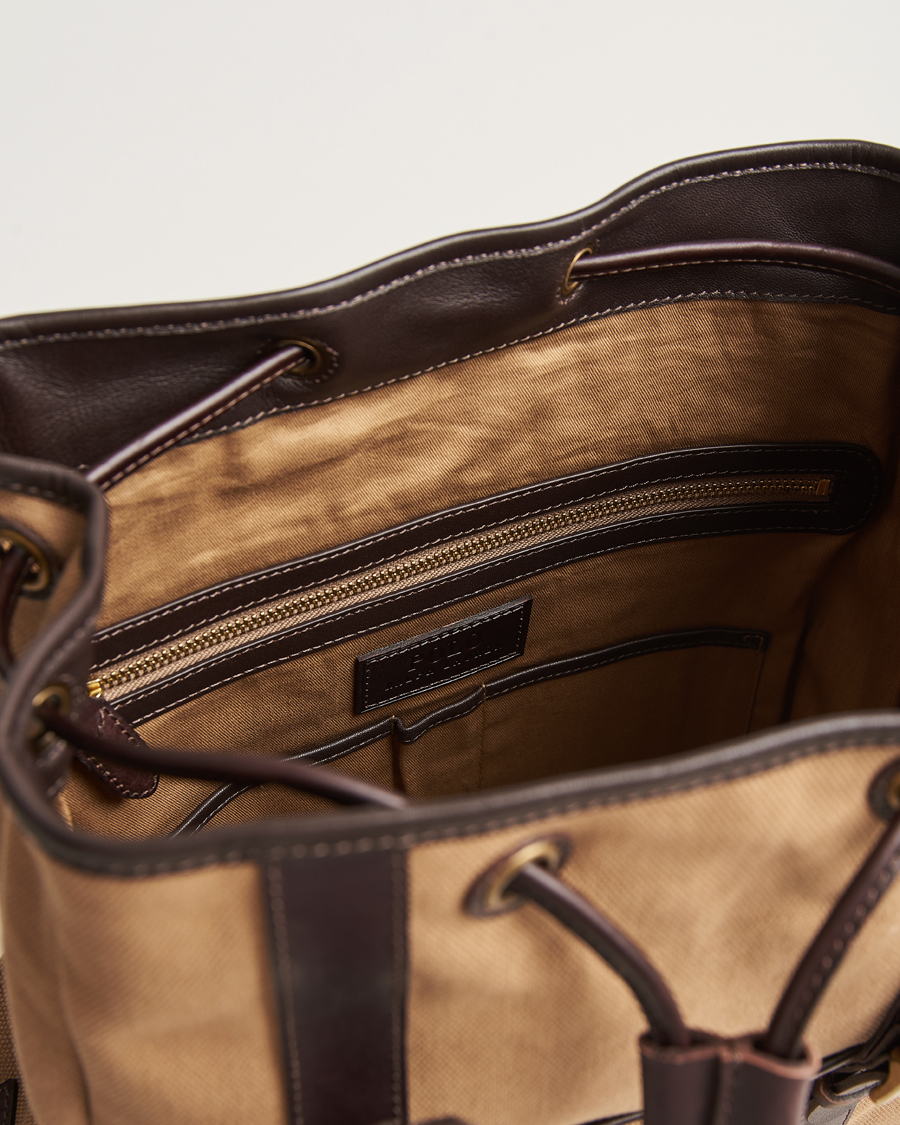 Herr | Polo Ralph Lauren Canvas Backpack Tan | Polo Ralph Lauren | Canvas Backpack Tan