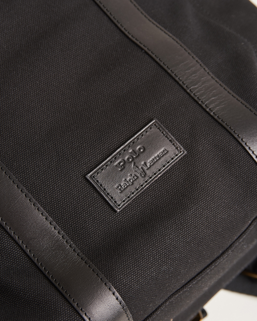 Herr | Polo Ralph Lauren Canvas Backpack Black | Polo Ralph Lauren | Canvas Backpack Black