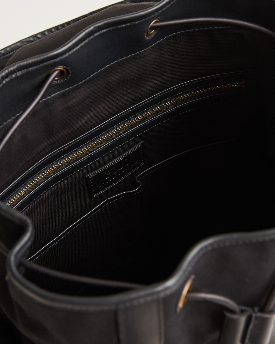 Herr | Polo Ralph Lauren Canvas Backpack Black | Polo Ralph Lauren | Canvas Backpack Black