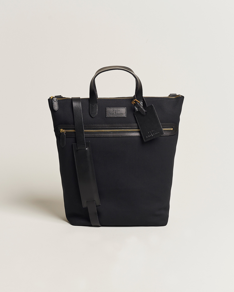 Herr | Polo Ralph Lauren Canvas Totebag Black | Polo Ralph Lauren | Canvas Totebag Black