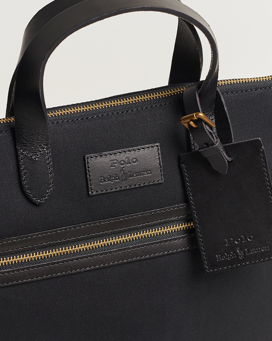 Herr | Polo Ralph Lauren Canvas Totebag Black | Polo Ralph Lauren | Canvas Totebag Black