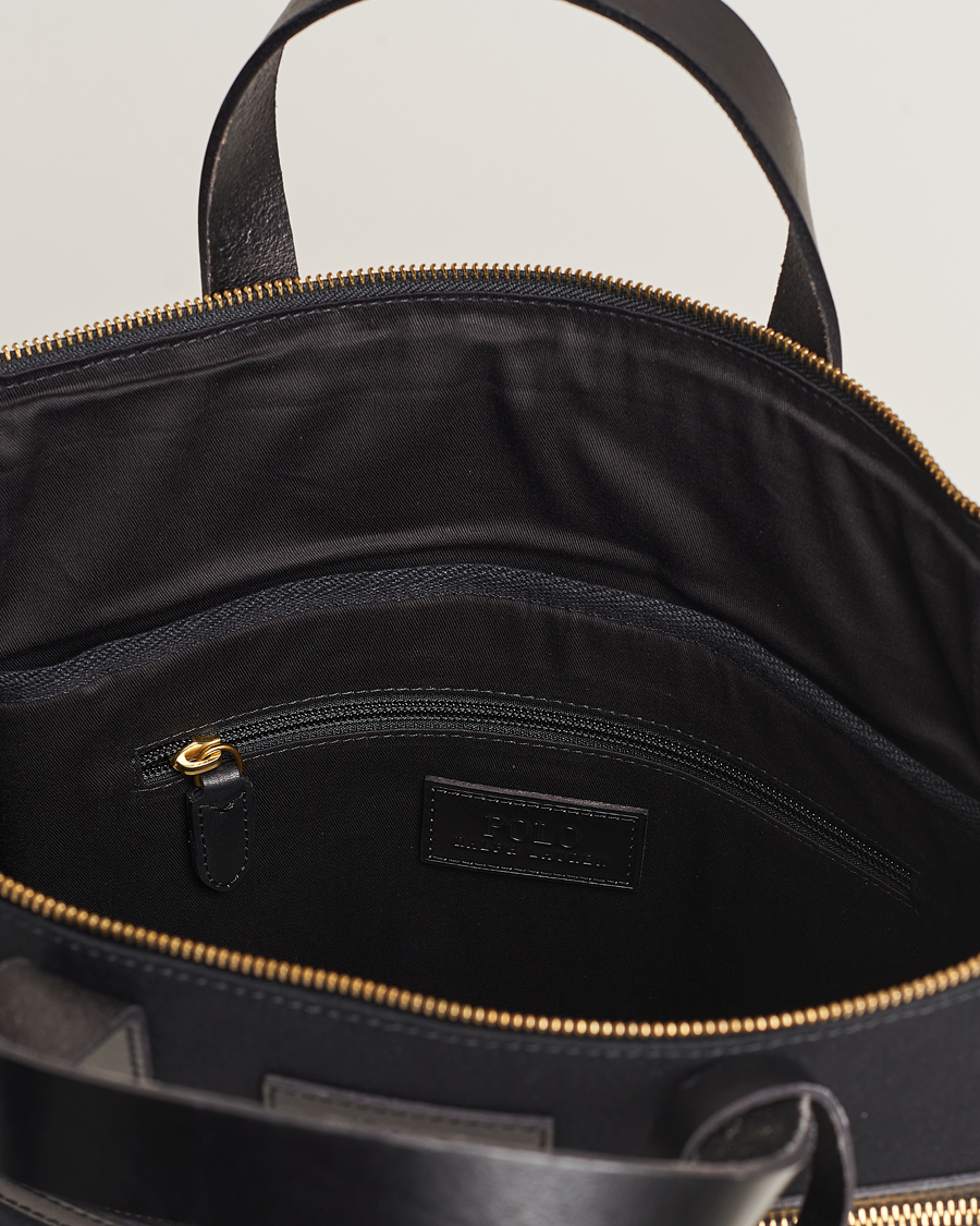 Herr | Polo Ralph Lauren Canvas Totebag Black | Polo Ralph Lauren | Canvas Totebag Black