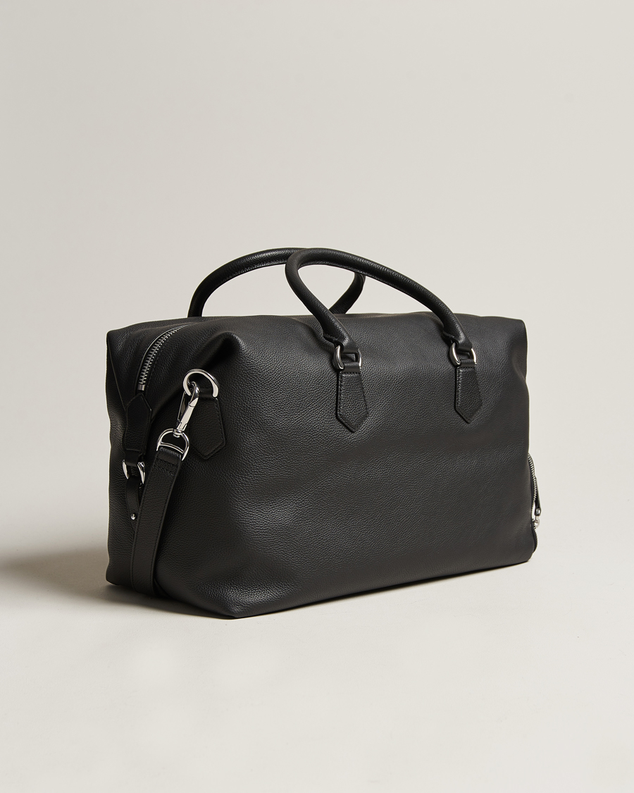 Herr | Väskor | Polo Ralph Lauren | Pebbled Leather Dufflebag Black