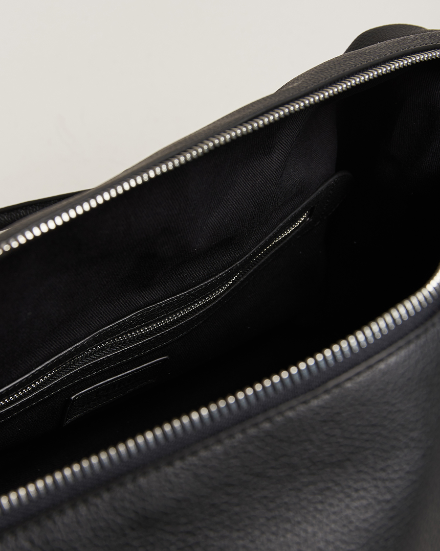 Herr | Väskor | Polo Ralph Lauren | Pebbled Leather Dufflebag Black