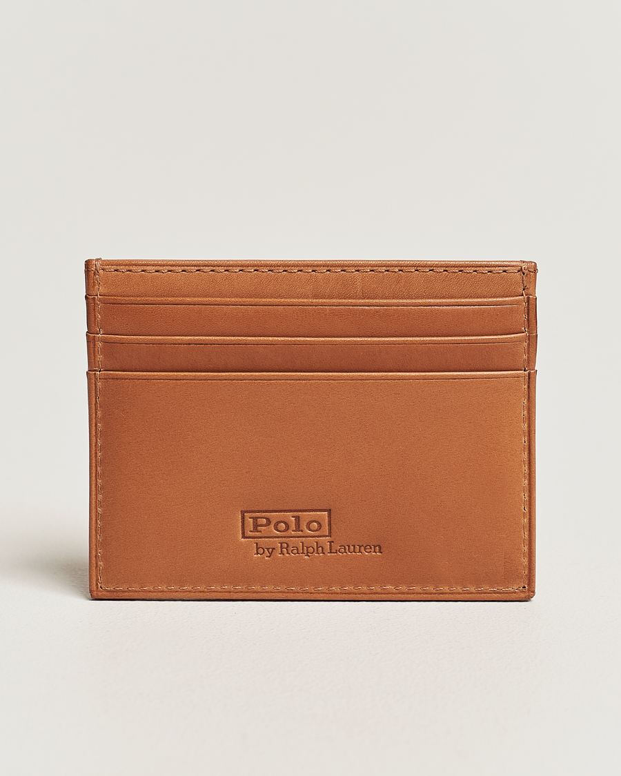 Herr | Plånböcker | Polo Ralph Lauren | Heritage Leather Credit Card Holder Tan