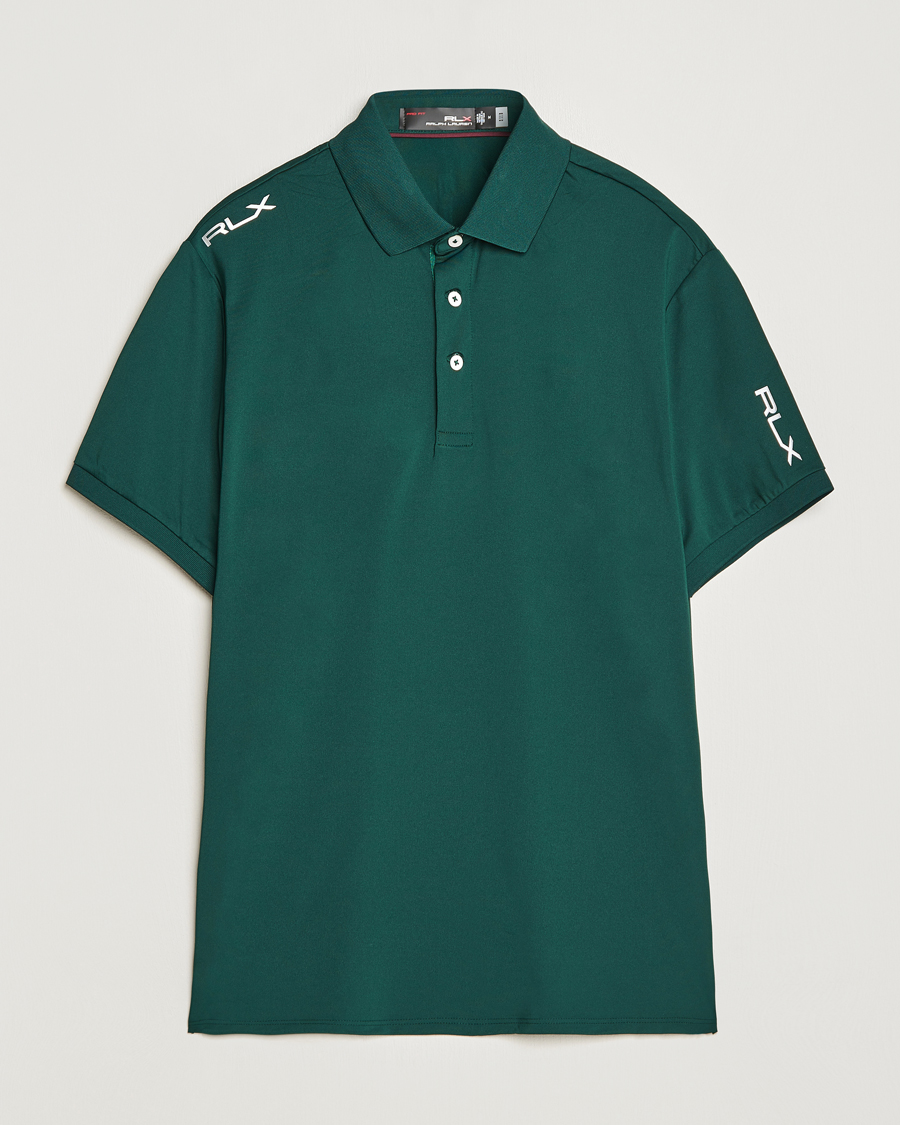 Herr | Pikéer | RLX Ralph Lauren | Airflow Active Jersey Polo Club Green