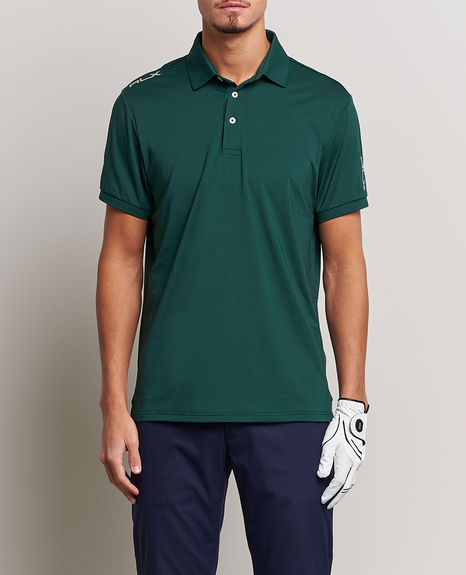 Herr | Pikéer | RLX Ralph Lauren | Airflow Active Jersey Polo Club Green