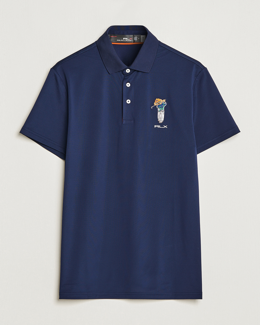 Herr | Pikéer | RLX Ralph Lauren | Airtech Bear Polo French Navy