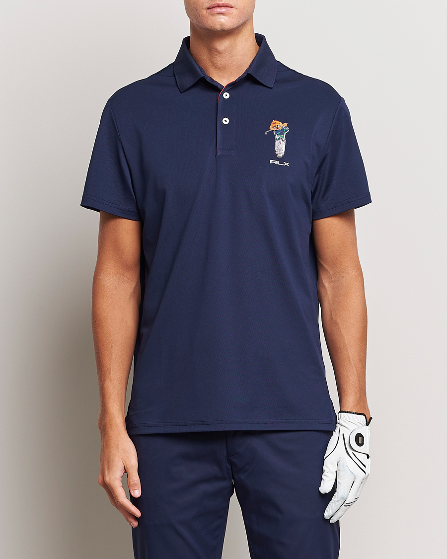 Herr | Pikéer | RLX Ralph Lauren | Airtech Bear Polo French Navy