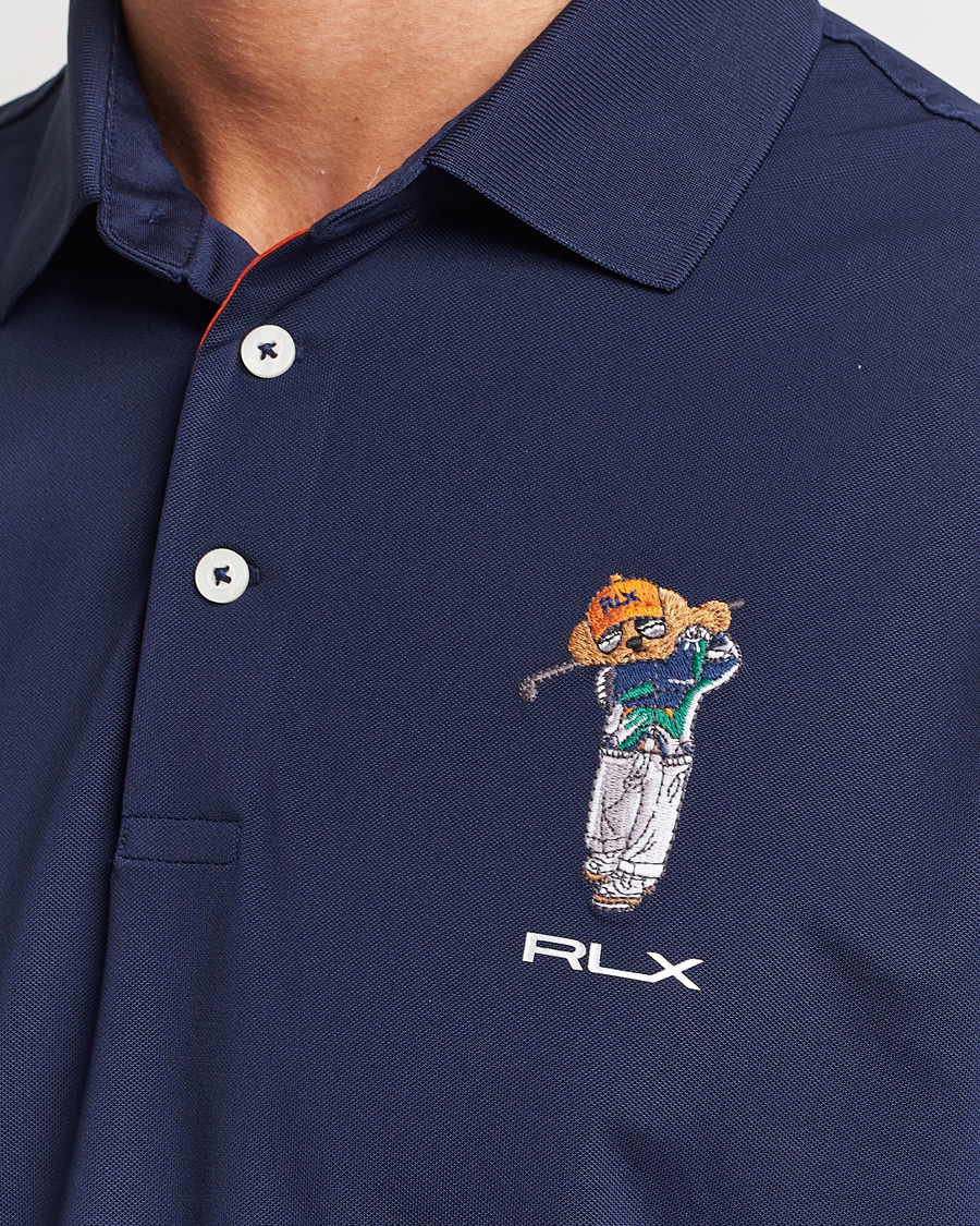 Herr | Pikéer | RLX Ralph Lauren | Airtech Bear Polo French Navy