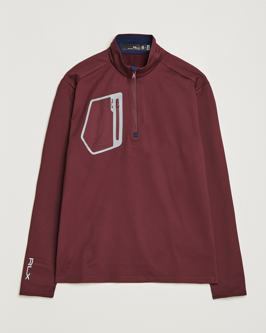 Herr | Tröjor | RLX Ralph Lauren | Luxury Performance Jersey Harvard Wine