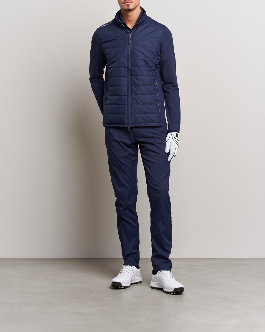Herr | Tröjor | RLX Ralph Lauren | Performance Wool Full Zip French Navy