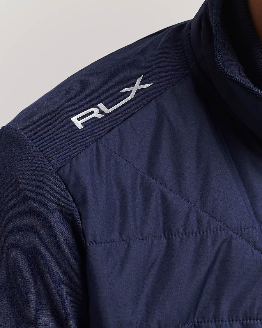 Herr | Tröjor | RLX Ralph Lauren | Performance Wool Full Zip French Navy