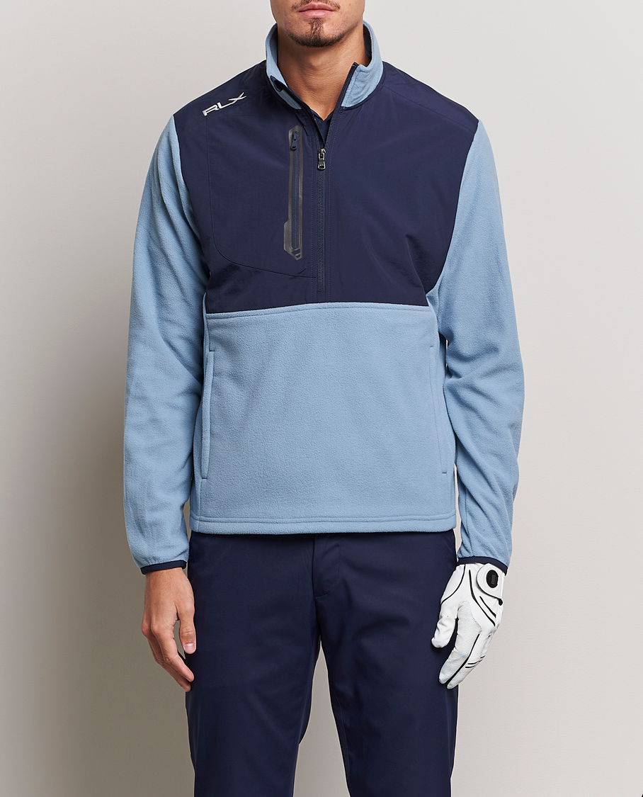 Herr | Golf | RLX Ralph Lauren | Tour Fleece Sweatshirt Vessel Blue