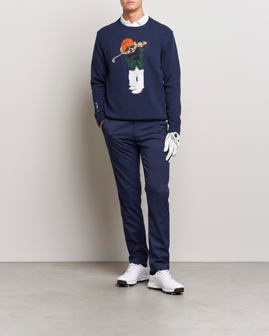 Herr | Tröjor | RLX Ralph Lauren | Golf Bear Sweatshirt French Navy