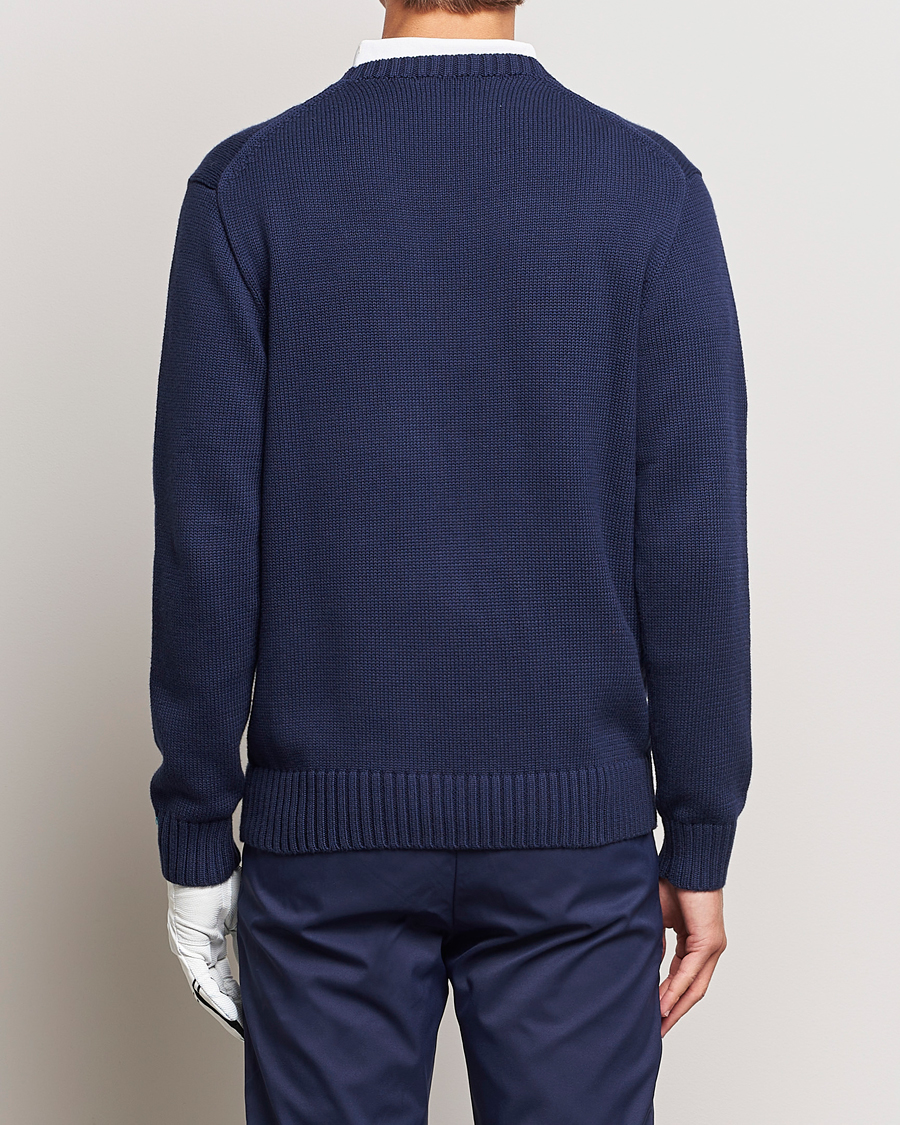 Herr | Tröjor | RLX Ralph Lauren | Golf Bear Sweatshirt French Navy