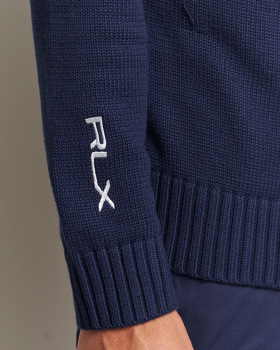 Herr | Tröjor | RLX Ralph Lauren | Golf Bear Sweatshirt French Navy