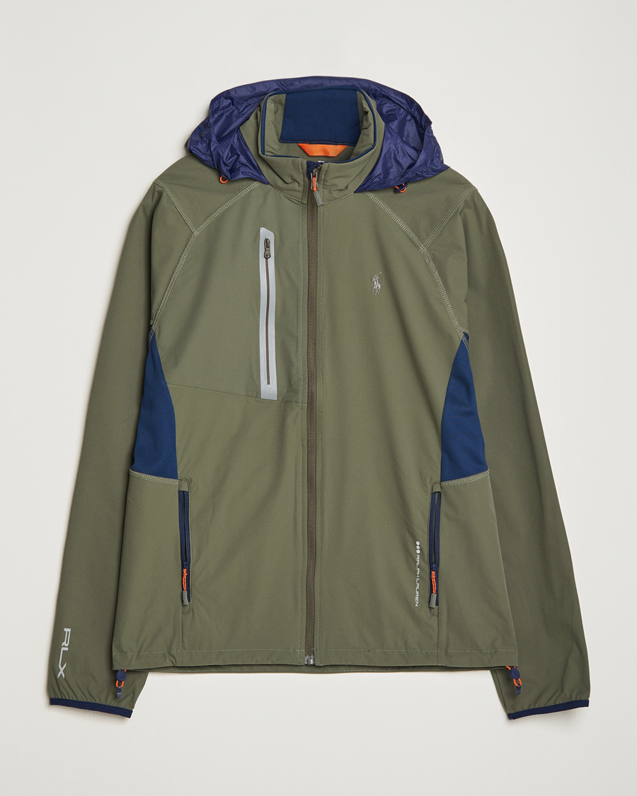Herr | Jackor | RLX Ralph Lauren | Nylon Windbreaker Fossil Green