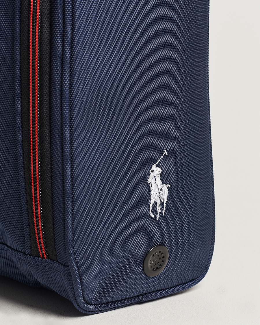 Herr | RLX Ralph Lauren Golf Shoe Bag Navy | RLX Ralph Lauren | Golf Shoe Bag Navy