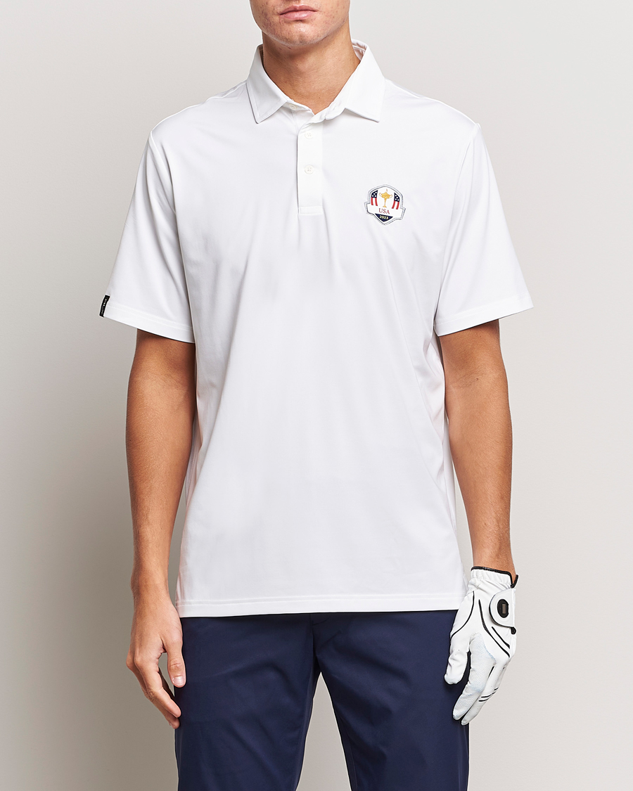 Herr | Pikéer | RLX Ralph Lauren | Ryder Cup Airflow Polo Pure White
