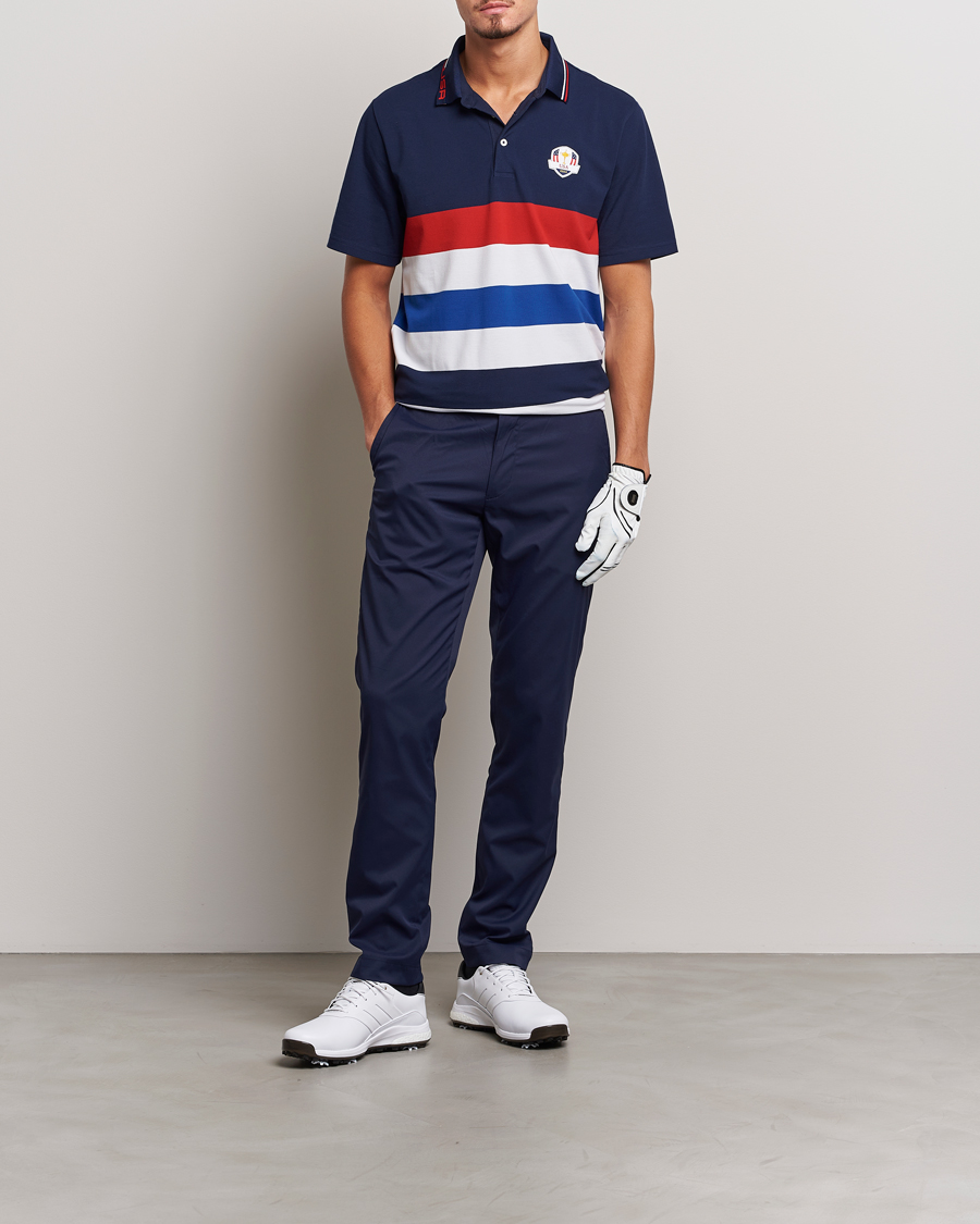 Herr | Pikéer | RLX Ralph Lauren | Ryder Cup Stripe Pique French Navy/Multi